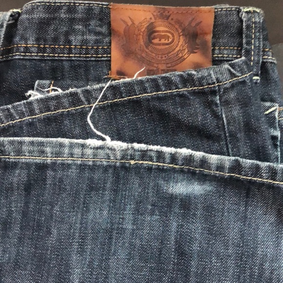 Ecko Unlimited Jeans 36 x 31 Dark wash loose fit - Picture 6 of 8